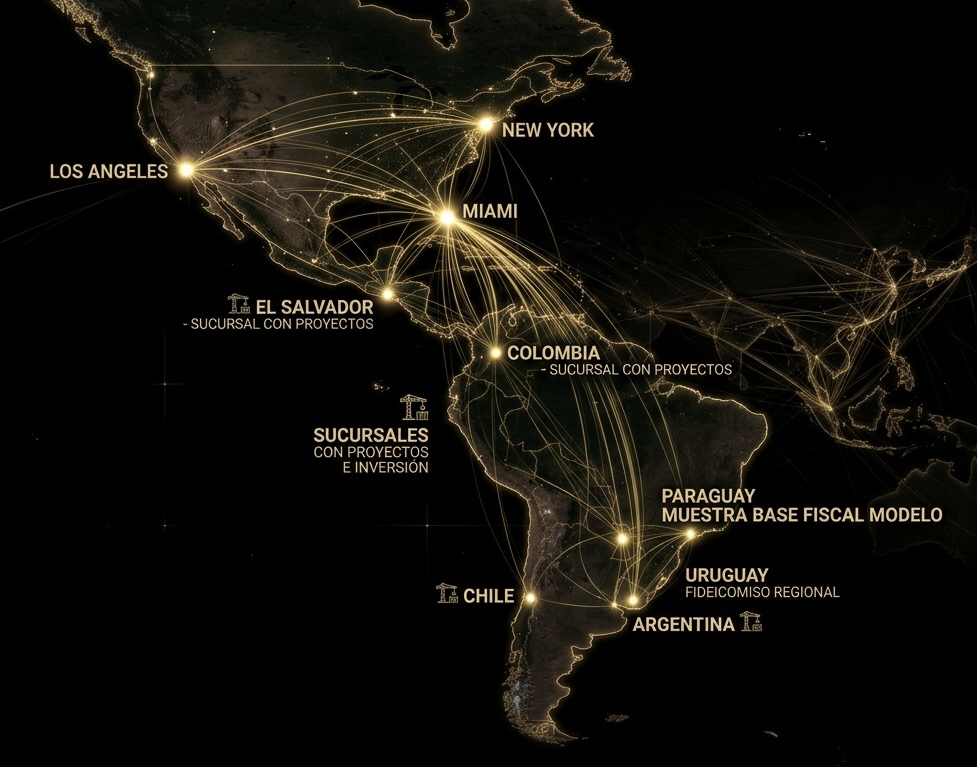 Presencia regional de Versus Capital